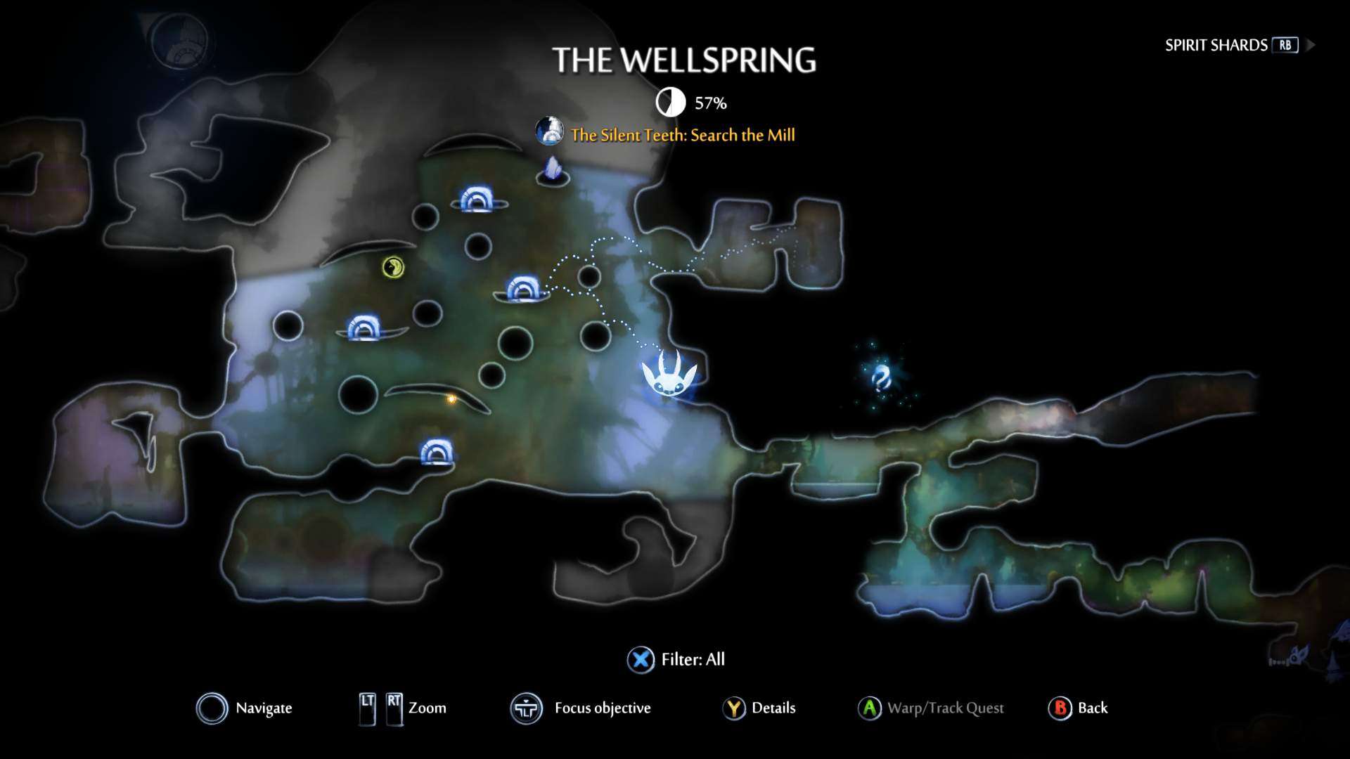 ori and the will of the wisps map