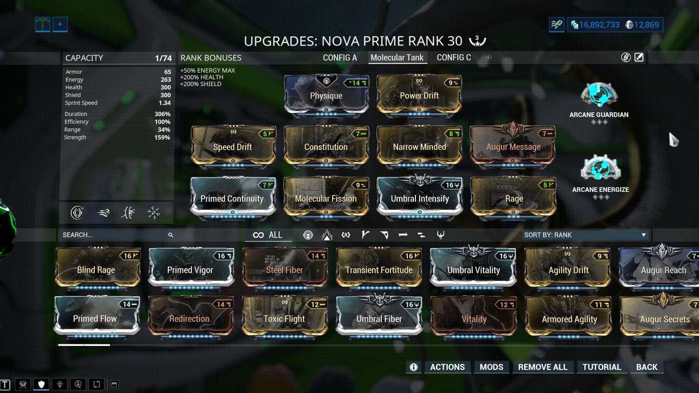 warframe what to do with extra mods