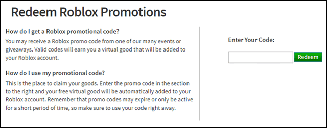 Roblox All Promo Codes July 2020 Free Items And Clothes