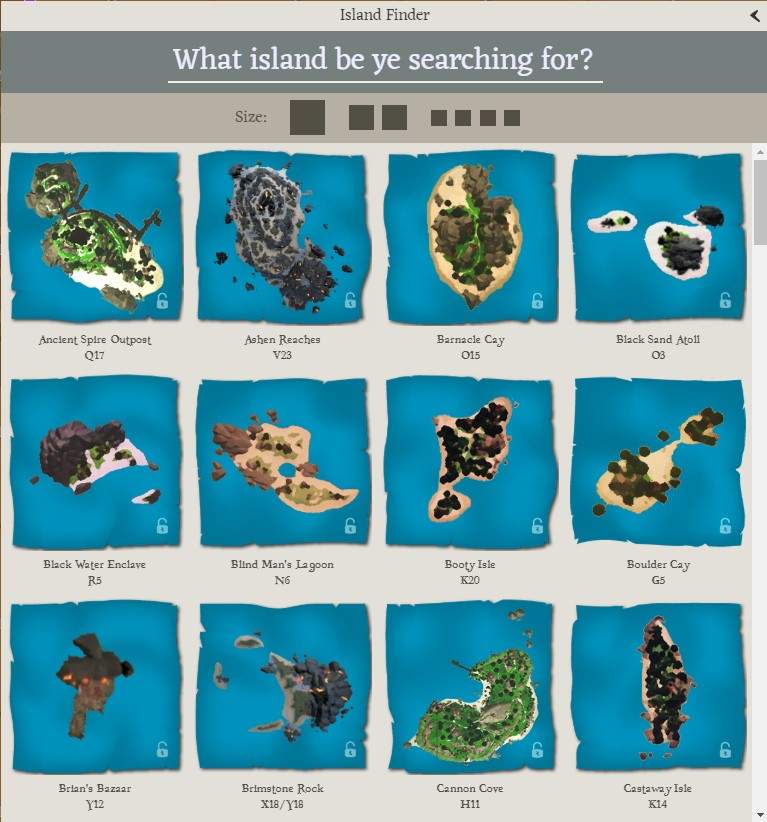 sea of thieves resource map