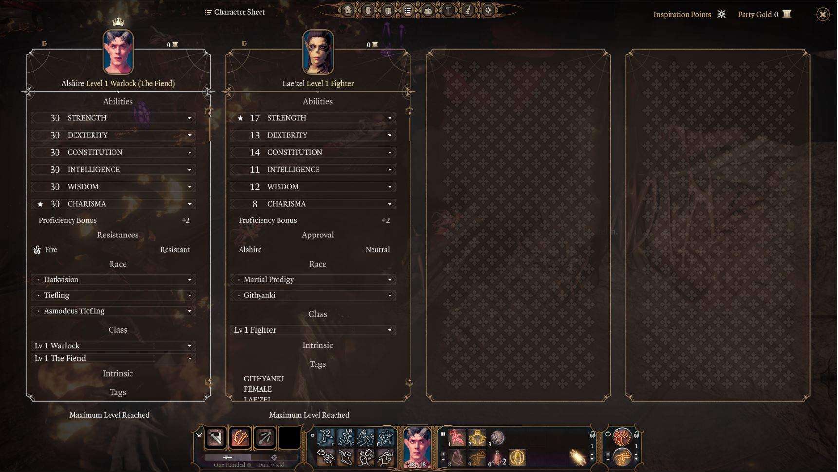 Baldur's Gate 3 How to Edit Character Stats / Character Generation