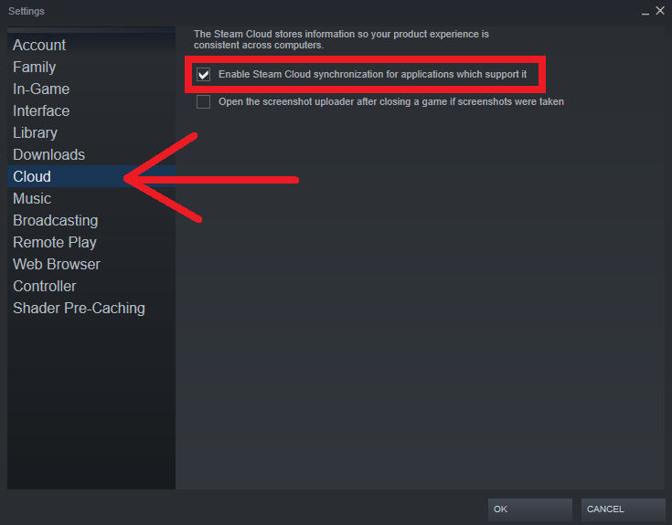 Steam How To Permanently Turn Off Steam Cloud For All Games