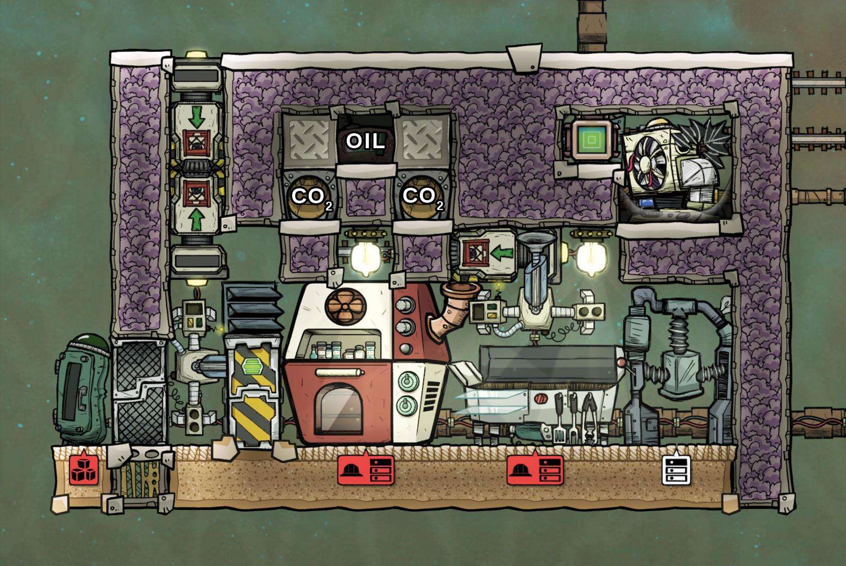 oxygen not included kitchen design