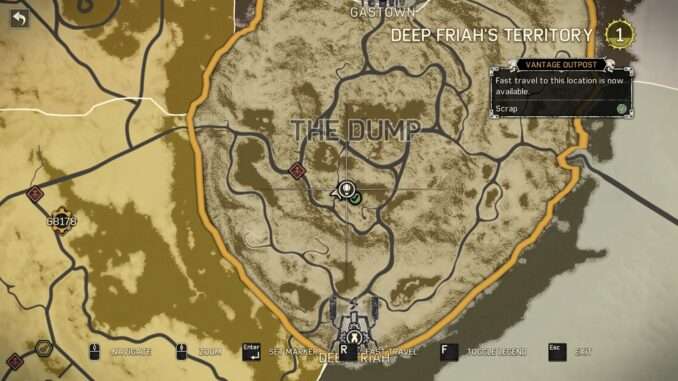 Mad Max - The Road Warrior Pack Map Locations - Re-actor